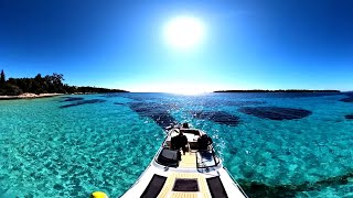 ILES DE LERINS  ILE SAINTE MARGUERITE  CLEAREST WATER OF FRENCH RIVIERA [upl. by Pascasia986]