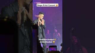 Audience Rocked 🔥 Singer Krish Shoked 😯🤣 singerkrish malaysia concert trending trendingshorts [upl. by Jaquelin864]