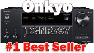 Onkyo TXNR797 Smart AV 92 Channel Receiver with 4K Ultra HD  Dolby Atmos AirPlay 2 IMAX Enhanced [upl. by Radnaskela]