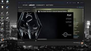 How to make Skyrim Special Edition fullscreen windowed [upl. by Anirahs364]