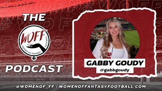 Interview with Gabby Goudy  Women of Fantasy Football 2024 [upl. by Butch623]