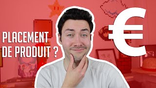 Largent sur Youtube et Placement de produit [upl. by Joye79]