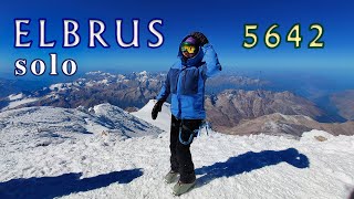 ELBRUS 5642 m  I climbed without a guide the highest mountain of Europe [upl. by Aiek]