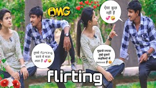 💞मुझसे ज्यादा तुम्हे तुसरे लड़कियो से चिपकते हों🤪😡  celebrities flirting gspkmasti LuchchaVeer [upl. by Ahsienot]