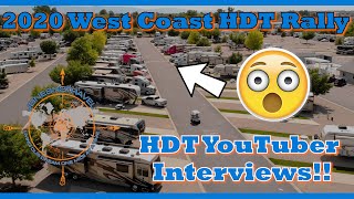 2020 WEST COAST HDT RALLY  BIG TRUCKS BIG IDEAS  HDT RV LIFE [upl. by Akilak]