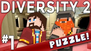 Minecraft  Diversity 2  Ahaaa Puzzle Part 1 [upl. by Ayekin]