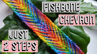 FISHBONE CHEVRON CC  Friendship Bracelets [upl. by Canon]