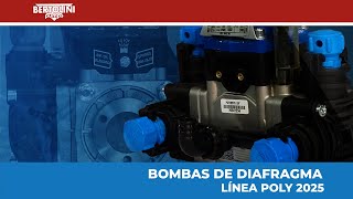 BOMBAS DE DIAFRAGMA BERTOLINI PUMPS  LÍNEA POLY 2025  FABRICADAS EN ITALIA EN ESPAÑOL [upl. by Lasky]