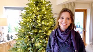 Our New Christmas Tree  Balsam Hill BH Balsam Fir 7ft Review [upl. by Ettelra]