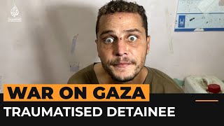 Traumatised Palestinian detainee describes torture in Israeli custody [upl. by Marino]