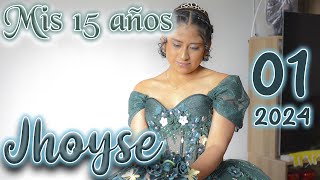 👑Mis 15 años JHOYSE 💗 2024  DVD 01 [upl. by Ewan]