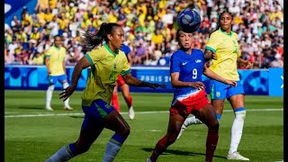 USA vs Brazil Mallory Swansons GameChanging Goal in Olympic Final🏆⚽ [upl. by Cini607]