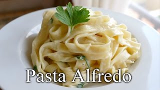 Pasta Alfredo  Receta fácil y deliciosa No te la pierdas [upl. by Bellew]