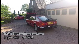 Rover SD1 3500 Vitesse EFI Engine Bay Walkaround [upl. by Leopold558]