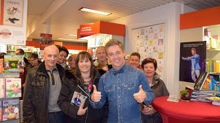 Signeersessie Christoff Standaard Boekhandel Temse 2015 [upl. by Nohpets398]