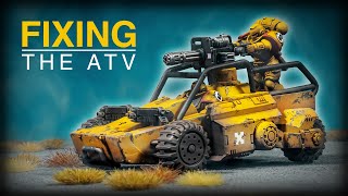 Transforming the Space Marine Primaris Invader ATV KITBASH [upl. by Ettenwahs]