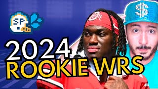 Rookie WRs 2024 NFL Draft  How Many Are Day 1 Studs [upl. by Hnahc]