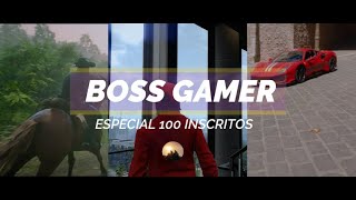 CANAL BOSS GAMER 100🚀 INSCRITOS VIDEO ESPECIAL [upl. by Sol]