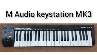 M Audio keystation 49 mk3  keystation 49 Mk3  m audio [upl. by Shaeffer]