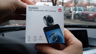 Unboxing HUAWEI EnVizion 360 VR Camera CV60  review and my opinion [upl. by Anahsohs356]