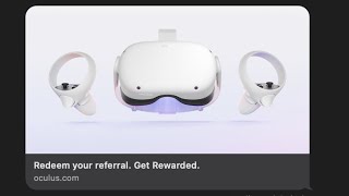 How to get Oculus Referral Money in 2022  30 Meta Quest Store Credit [upl. by Kerrin]