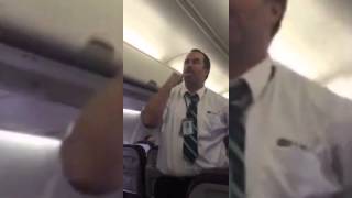 Hilarious Westjet Flight Attendant Safety Demo Leaves Passengers In Stitches VIDEO Fixed [upl. by Nerland963]