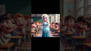 Elsa is too busy playing to study elsa disney princess letitgo frozen anna [upl. by Lodie]