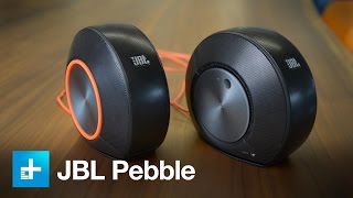 JBL Pebbles computer speakers  hands on [upl. by Kcinemod909]