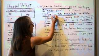 Spanish Present Perfect Verbs [upl. by Werdna]