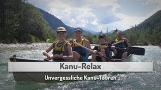 Kanutour Bayern Kanutour Isar Kanuverleih Isar Kanu Relax Bad Aibling [upl. by Rehpotsrik]