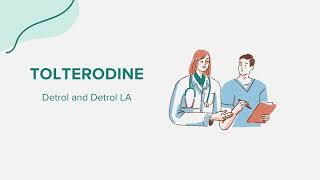 Tolterodine Detrol and Detrol LA  Drug Rx Information [upl. by Etteluap]