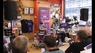 Ali Brown 150 Hours Drumming World Record Lisburn Co Down [upl. by Airasor]