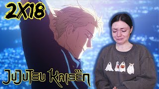 This Episode Destroyed Me  Jujutsu Kaisen Season 2 Episode 18 Reaction [upl. by Lleoj724]