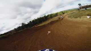 Motocross in Rottleben Training  90Florian Trautmann [upl. by Hike]