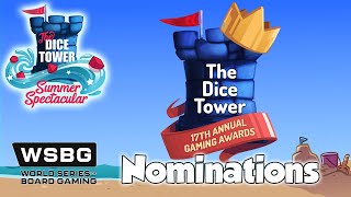 Summer Spectacular  Dice Tower Award Nominations [upl. by Trevar]