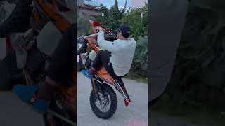 2023 ktm exc 250 tpi cemil kaya blance training [upl. by Ahsar]