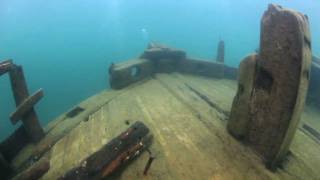 Bermuda Shipwreck Lake Superior near Munising MI [upl. by Zolnay945]