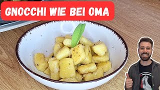 🥔GNOCCHI SELBST GEMACHT  GRUNDREZEPT WIE BEI OMA  SIMPLE KITCHEN [upl. by Einahpetse]