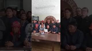 Comunicado de la Central Obrera Boliviana [upl. by Yarrum]