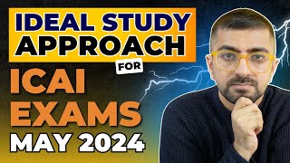 पढ़ने का Effective Study Plan🔥  USE this Study Approach for ICAI May 2024 Exams  Neeraj Arora [upl. by Robbie]