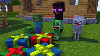 Monster School  Bad Sadako Mother  Minecraft Animation [upl. by Dewitt62]