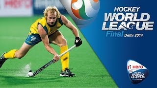 England vs Australia  Mens Hero Hockey World League Final India 3rd4th Place 1812014 [upl. by Ahtnamys]