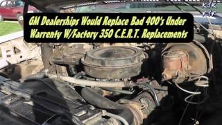 What Spun Rod Bearings Sound Like In A Chevy 57L 350400 V8 1976 GMC 34 ton 4X4 [upl. by Bergerac476]