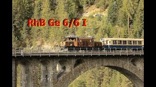 Mit dem RhB Ge 66 I quotKrokodilquot 414 von Davos nach Filisur [upl. by Ona]