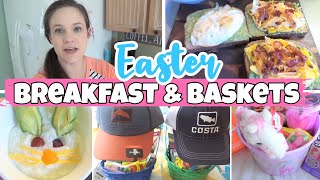 COOK WITH ME 🍳 EASTER BREAKFAST amp KIDS BASKET IDEAS FROM BABIES TO TEENS [upl. by Assirat649]