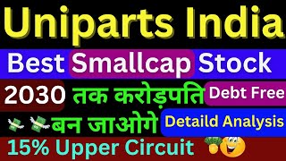 🟢Uniparts India Breaking News Uniparts India Latest Price Target amp Updates Upper circuit VarshaS [upl. by Yarb]