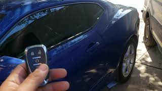 Chevy Camero 2019 Transmitter pocket what to do when the remote battery is dead [upl. by Kina]