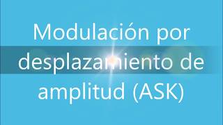 Modulación ASK [upl. by Marler]