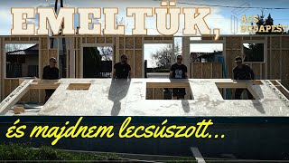 Emeltük és MAJDNEM lecsúszott a fal [upl. by Druce]