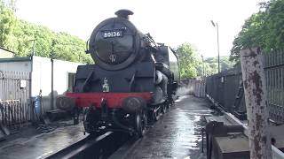 A Day on The Footplate at the NYMR [upl. by Malkah]